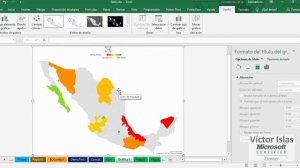 Excel 2019 graficos de Mapas 2D