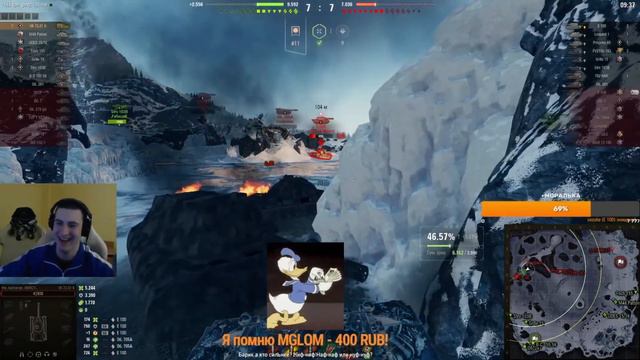 БАРИК НЕРЕАЛЬНО ТАНКУЕТ С 4 ХП! 😱 смотреть онлайн