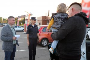 Полицейские и общественники провели мероприятие по профилактике краж велосипедов и колясок