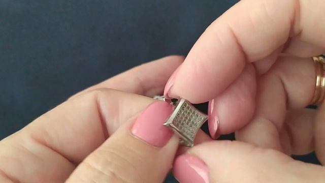 В373. Акция! серебро925 родированное с цирконами. смотреть онлайн