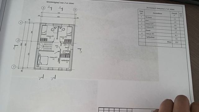 Проект двухэтажного кирпичного дома площадью 110кв.м. отправлен заказчику
