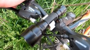 Крепление для велофонаря за копейки.