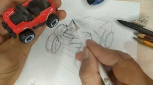 How I Draw Hotwheels Cars part#2  Как я рисую машины хотвилс  Speed painting  on CraftyDufty channe