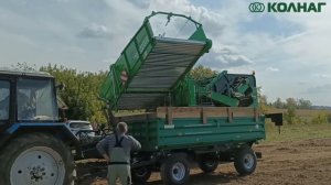 Картофелеуборочный комбайн AVR Spirit 5200 запустили в Московской области  - 2023