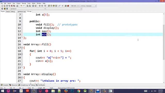 #5 C++ OOP Programs Pashto | Scope Resolution Operator - Program смотреть онлайн