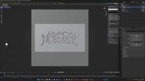Создание Хромированного Текста в Blender / Creating Chrome Text in Blender / With Subtitles