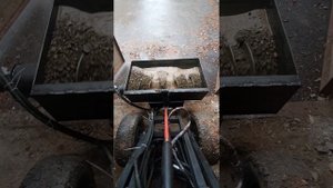 Ковш миксер на мини погрузчике