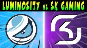 КРУТОЙ СКРИМ ИГРАЮТ - SK GAMING vs LUMINOSITY #brawlstars