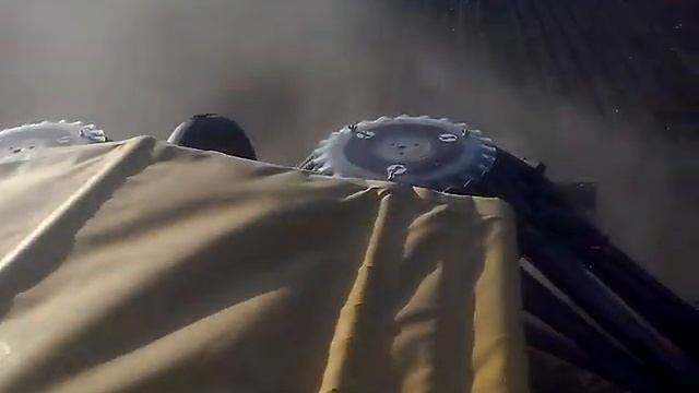 Сев подсолнечника трактором Challenger MT665B