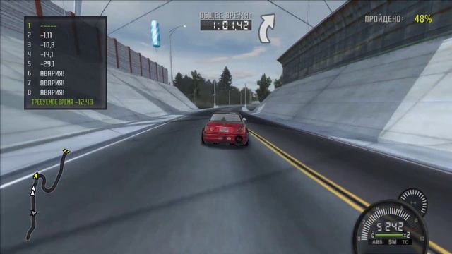 Need for Speed ProStreet. Dr.Mo. React Team Session. Эбису. Скоростные гонки. M3 E46. смотреть онлайн