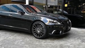 Lexus LS450 ใส่ล้อ Rays Waltz Forged A&N ขอบ 21 เต็มๆซุ้ม ที่เอ็นสปอร์ต