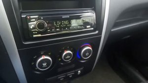 1 din магнитола kenwood kdc-x5200 в datsun