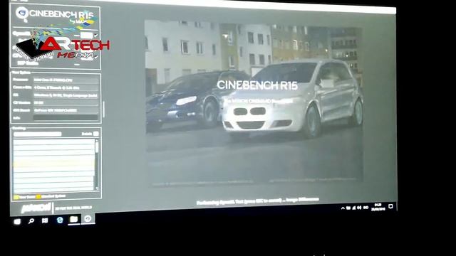 Artech | Test Cinebench R15 Asus ROG GL503V смотреть онлайн