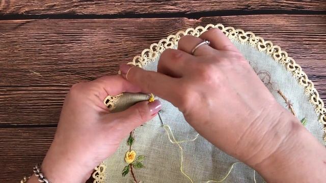 Вышиваем розу очень просто #broderie#embroidery#вышивка# смотреть онлайн