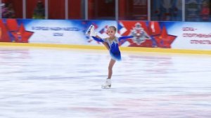 Первенство СШОР ЦСКА им. С.А.Жука по фигурному катанию "На призы Деда Мороза" Анна Морозова