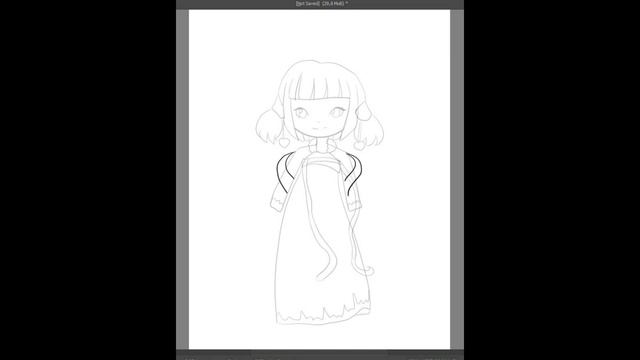 Как нарисовать девочку пошаговое рисование смотреть онлайн