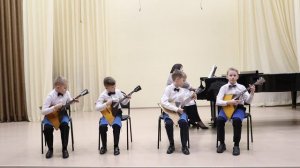 Ансамбль балалаечников "Звонкие струны". В. Котельников. Танец