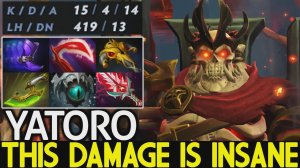 YATORO [Wraith King] This Damage is Insane Max Pain Dota 2