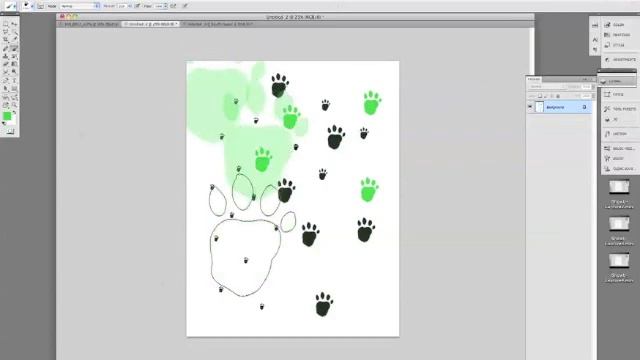 Making Custom Brushes in Photoshop CS 5.5 смотреть онлайн