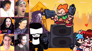 Реакции Летсплейщиков на Появление Пико в Седьмой Неделе | Friday Night Funkin' (TANKMAN/ТАНКМЕН)