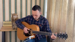 Танго Соловья (Ю.Богословский) на гитаре