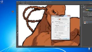 Как делать сглаживание контуров картинки фотографии в программе adobe photoshop cs6