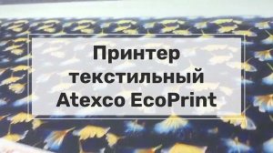 Принтер текстильный Atexco EcoPrint, 180см