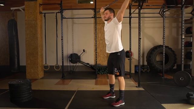 Разминка под рывок штанги смотреть онлайн