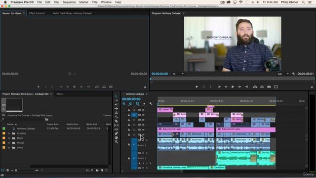 Adobe Premiere Pro CC Masterclass: Video Editing in Premiere