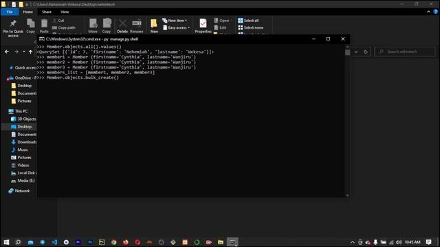 DJANGO WEB FRAMEWORK | LESSON 3 | CREATE MODELS, INSERT DATA, UPDATE AND DELETE RECORDS смотреть онлайн