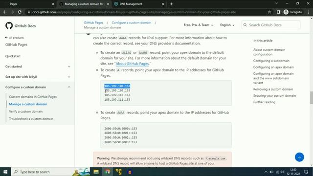 How to Host your Website on Github & Add a Custom Domain to GitHub Pages смотреть онлайн