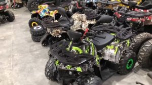 Квадроцикл детский от 5 лет Grizzly Aerox mini 125cc. DVSMART.RU