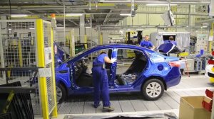Производство и Сборка нового Киа Рио - завод Hyundai