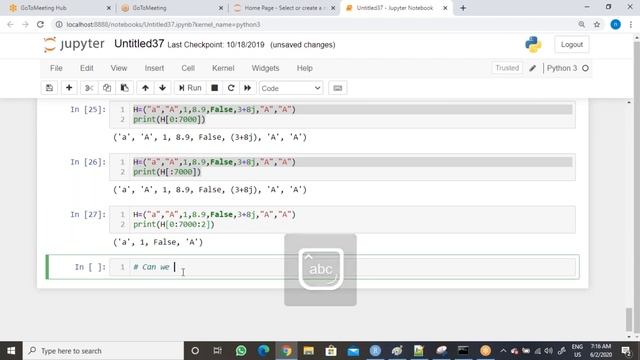 Tuple - Data Structure in Python Scripting Language