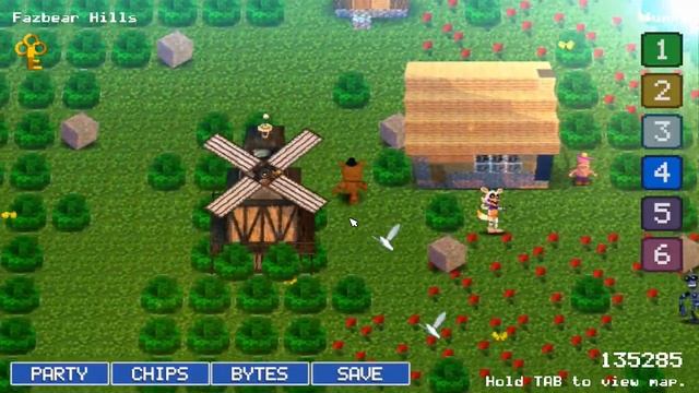 Minecraft World Map! FNaF World W.i.p (Mod) смотреть онлайн