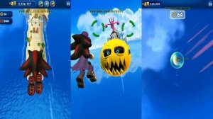 SONIC DASH - SHADOW VS VAMPIRE SHADOW VS CAPTAIN SHADOW