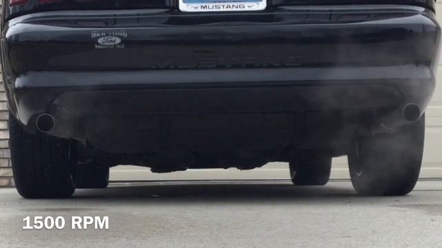 1997 Ford Mustang 3.8 True Dual Flowmaster Exhaust смотреть онлайн