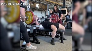 Kristy Hawkins 680 kg (1499 lbs) Total WR @ 75 kg