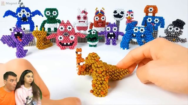 САДИК БАНБАНА в РЕАЛЬНОЙ ЖИЗНИ ? АЛФАВИТ ЛОР, ПЛАСТИЛИН и ЛЕГО Garten of Banban Clay, Lego Валеришк смотреть онлайн