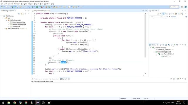 מדריך Java - פרק 32 - Multithreading смотреть онлайн