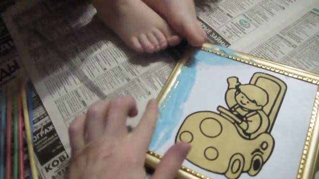 Развивашки. Фреска из цветного песка Развивашки смотреть онлайн