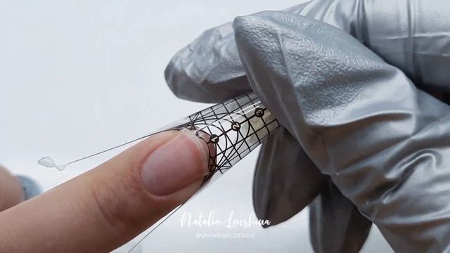 Коррекция ногтей и наращивание гелем в одном видео. Подробно. Шикарный набор гель-красок Nail Club смотреть онлайн