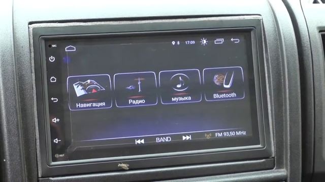 Магнитола LeTrun на Citroen Jumper смотреть онлайн