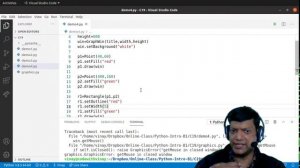 Live Class (Python):  Graphics using graphics.py