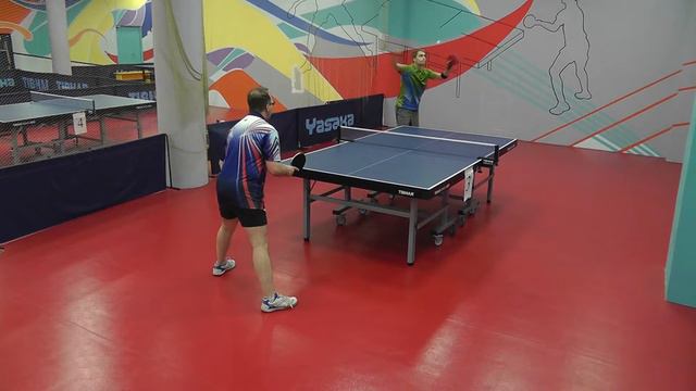 настольный теннис - фразы - что за цирк?? :-D Вульфсон И. - Чирков А. смотреть онлайн