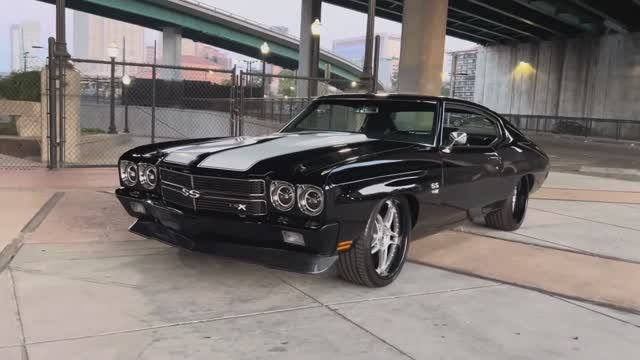 1970 Supercharged Chevelle.
