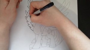 Как нарисовать Искорку из My Little Pony