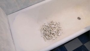 Реставрация ванны с покраской внешней стороны!