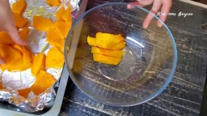 ЧИЗКЕЙК из Творога и Тыквы с выпечкой Pumpkin cheesecake