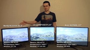 Как выбрать монитор? Всё про матрицы, яркость, контрастность и время отклика.